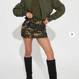 Camouflage Skirt
